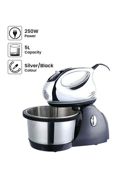 DLC Hand Blender 250 Watts 5.0 L Black/Silver