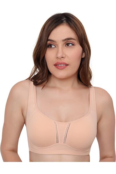 Glamroot حمالة صدر نسائية يومية بتغطية كاملة | لاسلكية | مبطنة بخياطة