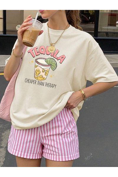 Josette TEQUILA Μπλουζάκι με στάμπα Oversize
