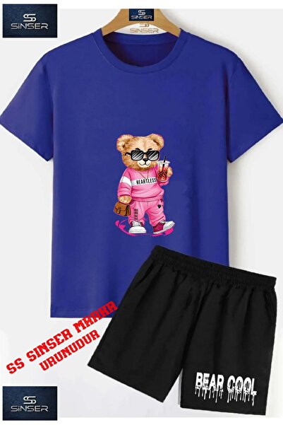 SS SİNSER Children's Unisex “Drinking Ice Cream in Pink Clothes“ Custom Print...