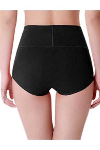 Glamroot Women's Cotton High Waist Full Coverage Tummy Control Panty, Size (M-XXL)