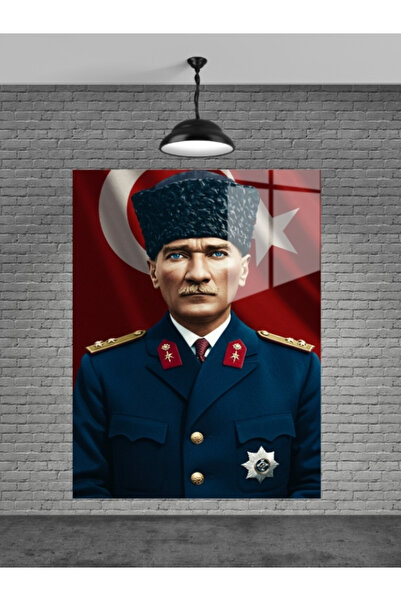 META CAM ATATÜRK TABLO CAM, OFİS,MODERN,DUVAR TABLO,ATATÜRK TABLO HEDİYELİK