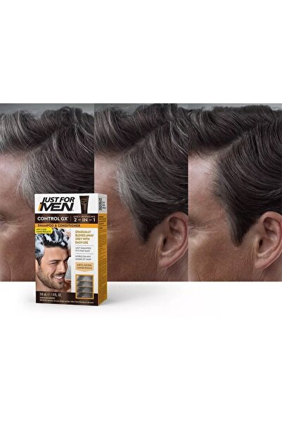Just For Men Șampon și balsam Control GX 2 în 1 pentru păr gri 118 ml
