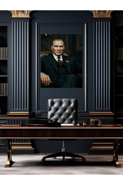META CAM ATATÜRK TABLO CAM, OFİS,MODERN,DUVAR TABLO,ATATÜRK TABLO HEDİYELİK