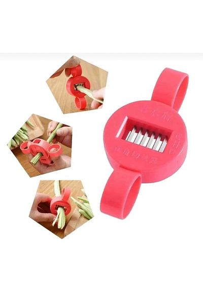 CEZVE HOME Finger-Sliced ​​Bean Slicer Practical Chopper Cutter Sorter Tool Apparatus