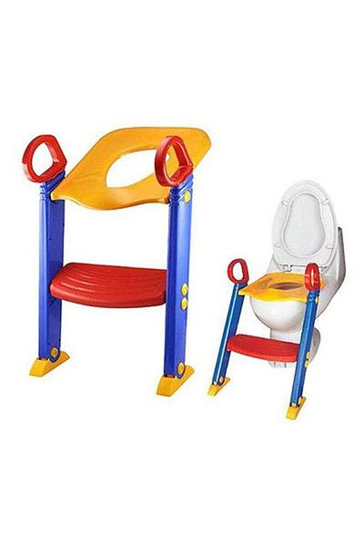 Generic Non-toxic Specially Designed Adjustable Ladder Potty Training Chair for Kids