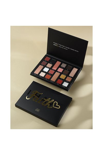 Nora Bo Awadh Nora Bou Awad Faith Eyeshadow Palette 20 Colors