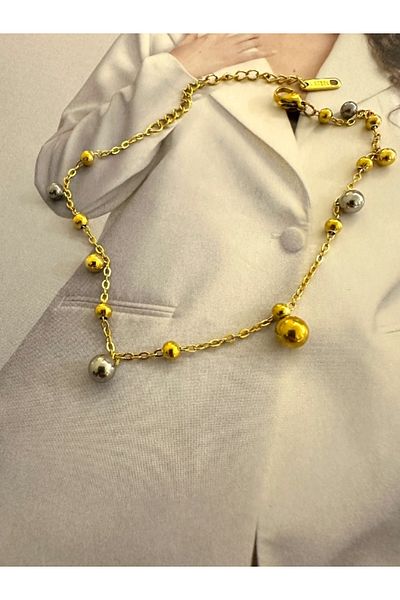 Finery by Nerrs Steel Topcuk Detailed Anklet