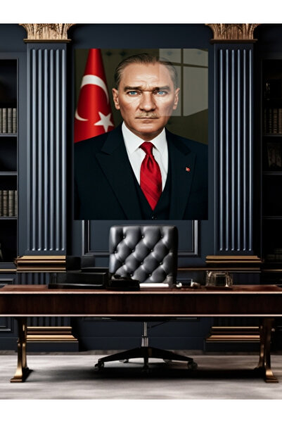 META CAM ATATÜRK TABLO CAM, OFİS,MODERN,DUVAR TABLO,ATATÜRK TABLO HEDİYELİK