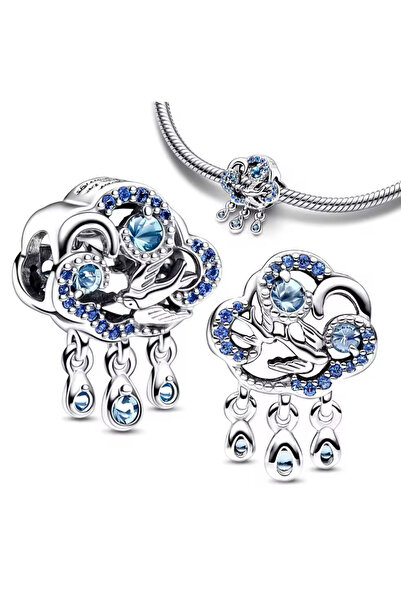 Hector&Co. Jewellery Kırlangıç Sallantılı Gümüş Charm