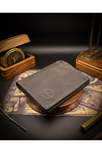 Leather KOOKA - EL YAPIMI HAKİKİ DERİ CÜZDAN - THAN