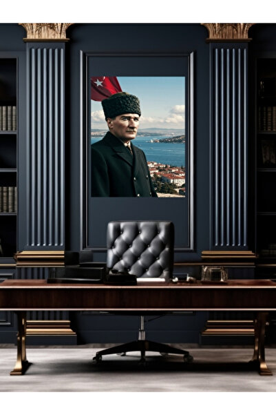 META CAM ATATÜRK TABLO CAM, OFİS,MODERN,DUVAR TABLO,ATATÜRK TABLO HEDİYELİK