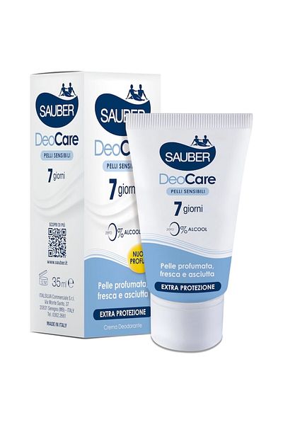 sauber Deodorant Crema Pentru Piele Sensibila Sauber, 30 ml