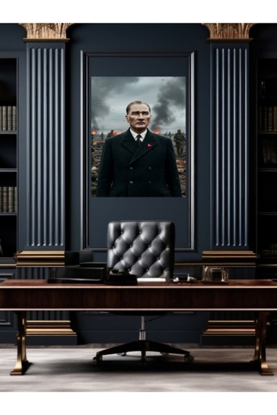 META CAM ATATÜRK TABLO CAM, OFİS,MODERN,DUVAR TABLO,ATATÜRK TABLO HEDİYELİK