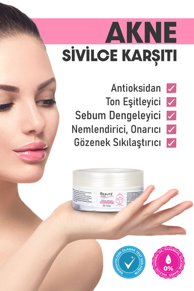 Sivılce Karşıtı Ve Önleyici Krem - Antı Acne Cream 50 ml
