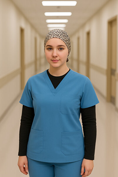 mirach Μακρυμάνικο λαιμόκοψη με μηδενικό γιακά Τζέρσεϊ Uniform Concealer