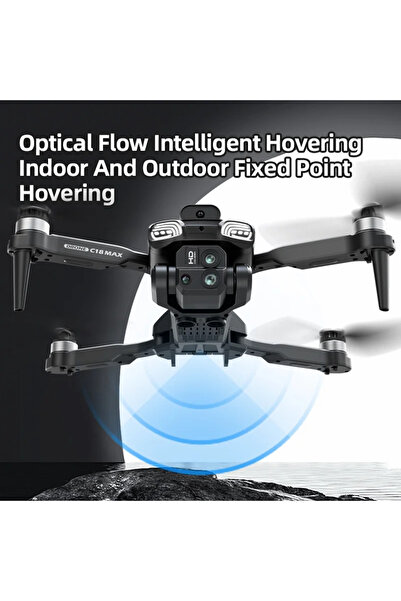 Bestech C18S Drone Optik Akış Gezinme Dört Taraflı Altı Kanallı Jiroskoplu Hareket Kayıtlı