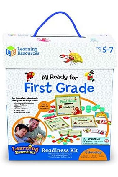 Learning Resources All Ready for First Grade Readiness Kit, Back to School Activities, School Prepar
