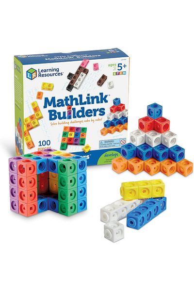 Learning Resources Learning Resources Stem Explorers: Mathlink Builders, 100 Piece