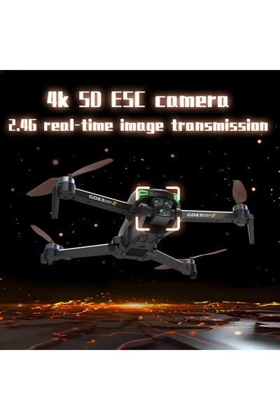 Bestech GD83 Katlanabilir Drone Kamera HD 4K 500 Altında Küçük Boyutlu Drone RGB Işık Uzaktan Kumandalı