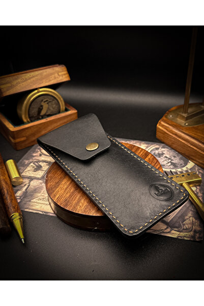 Leather Kooka - Handmade Genuine Leather Pen Case
