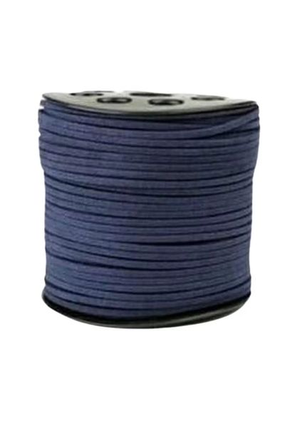 Eng Chamois Rope 1 mm Navy Blue 1 Meter