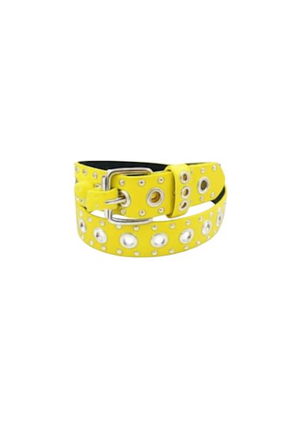 targay Pyramid Studded Belt Gothic Punk Metallica Style Belt