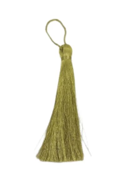 Mu Art Ahşap Tassel Single 10 cm 1 Piece Gold