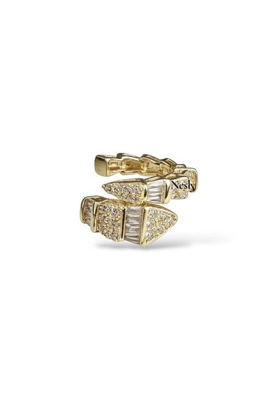 neslyaccessories Serpentina Gold Cartilage Earring
