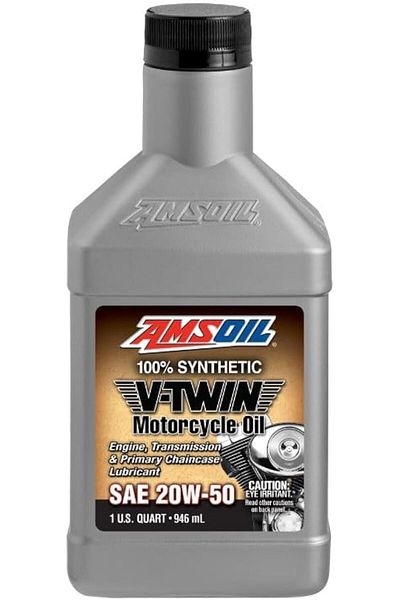 AMSOİL Amsoil WV01RCA07923 20W-50 Synthetic V-Twin Motorcycle Oil