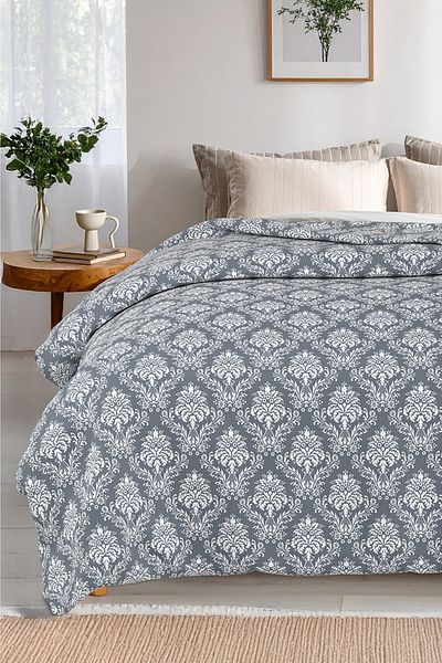 Lorien Baroque Patterned, Jacquard and Printed 100% Cotton Double Pique (Bedding Cover) – 195X235 cm