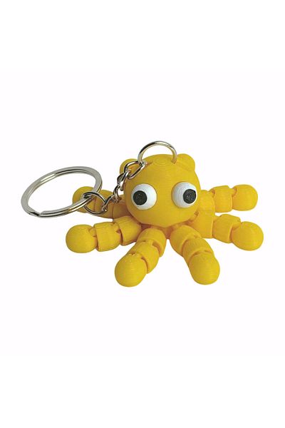 NBShop Cute Octopus Keychain – 3D Design Bag Ornament