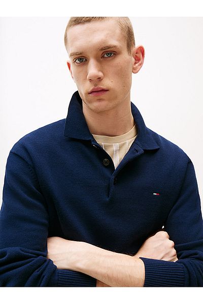 Tommy Hilfiger Men Blue Sweaters