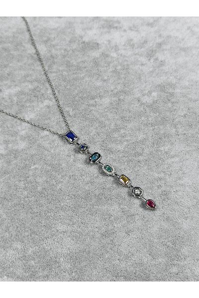 Store Trend Silver Y Necklace