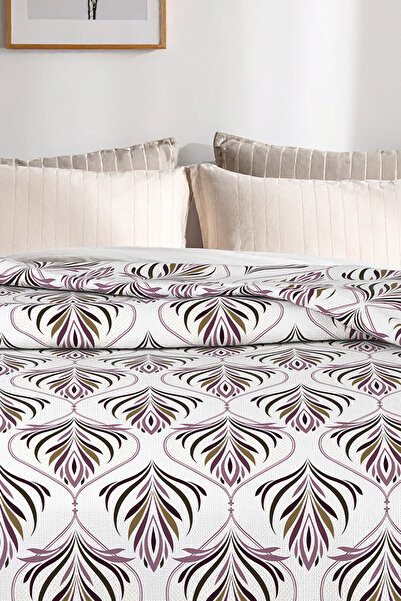 Lorien Arwen Patterned, Lorien Jacquard and Printed 100% Cotton Single Pique (Bedspread) – 155X235 cm