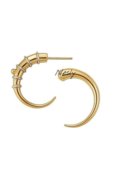 neslyaccessories Rebel Twist Earrings