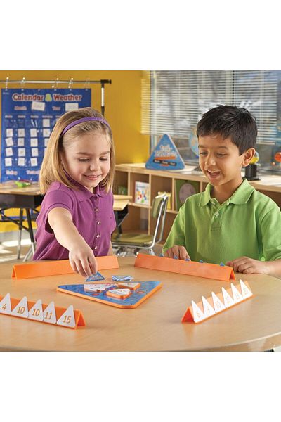 Learning Resources Learning Resources Tri-Facta Addition And Subtraction Game, Early Math Skills, Ages 6+, Multi-Color,