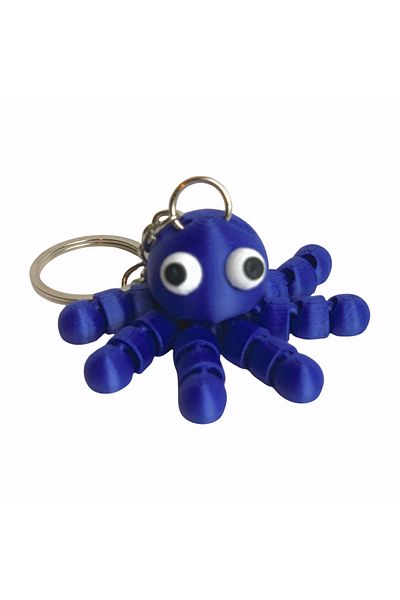 NBShop Cute Octopus Keychain – 3D Design Bag Ornament