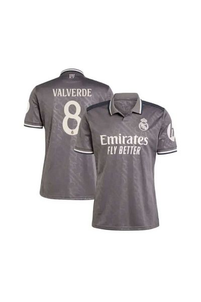 After Party R.E.A.L Madridd 2024/25 New Season Federico Valverde Alternate Jersey (Third Shirt) Vs Sports Singlet