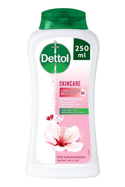 Dettol Body Wash & Shower Gel with Sakura Flower and Rose Fragrance 250ml