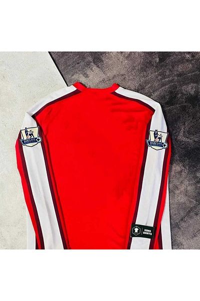 After Party Arsenal 2008/09 Season Home Long Sleeve Nostalgia Jersey Vs Sports Singlet
