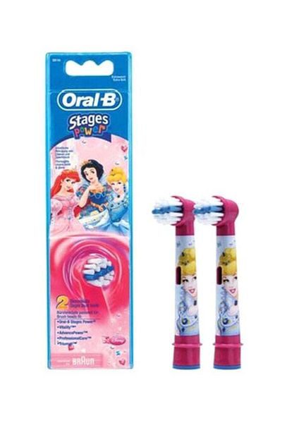 Oral-B Stages Power Replacement Toothbrush Heads for Kids, EB10-2K (2 pieces)
