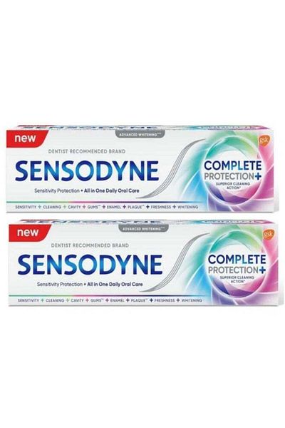 Sensodyne Complete Protection Toothpaste Two-Pack 75ml