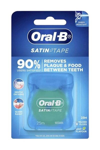 Oral-B Satin Dental Floss Mint Flavor 25M