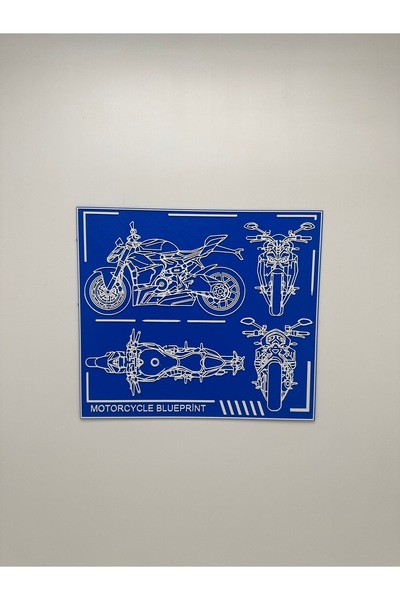 Butik Pictură motociclist cu imprimare 3D V2