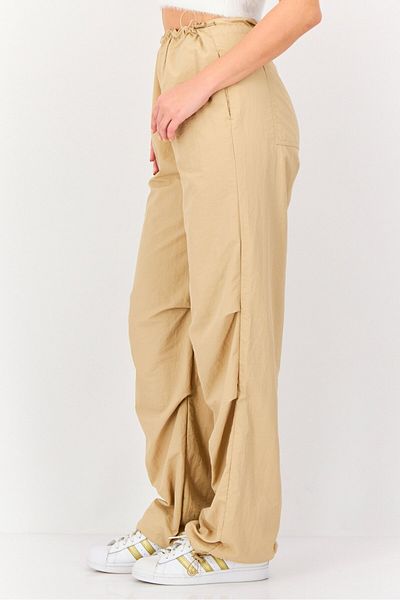Don't Call Me Jennyfer Women Regular Fit Plain Jogger Pants, Tan