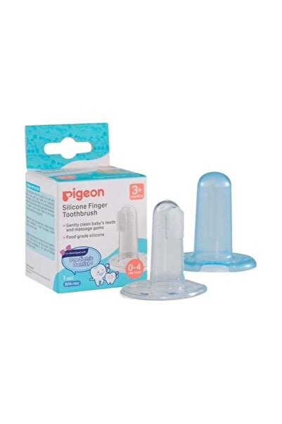 Pigeon فرشاة أسنان سيليكون للأطفال من عمر 3 أشهر فما فوق