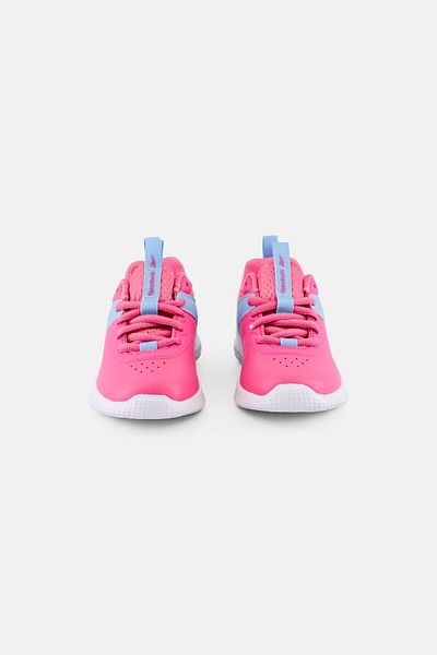 Reebok حذاء جري Rush Runner 4.0 SY برباط للفتيات الصغيرات، وردي