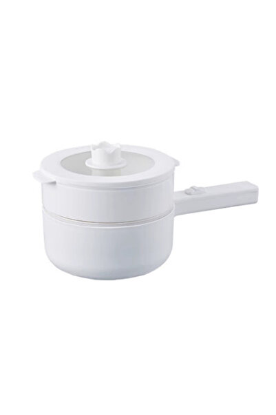 ET-LIFE قدر كهربائي ساخن، سعة 1.6 لتر، مع جهاز بخار وتحكمين في درجة الحرارة، ...