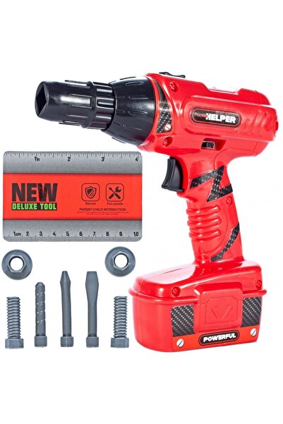 OEMN Bormasina Good Helper Cu Baterii, 9 Piese